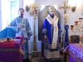 7 апреля 2016 г., в праздник Благовещения Пресвятой Богородицы, епископ Силуан совершил Литургию и священническую хиротонию в Преображенском соборе