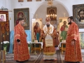 10 апреля 2018 г., во вторник Светлой седмицы, епископ Силуан совершил литургию в Казанском храме при ИК-16 села Просек