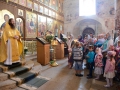 9 августа 2015 г., в неделю 10-ю по Пятидесятнице и день памяти великомученика Пантелеимона, епископ Силуан совершил Литургию в Троицком соборе Макарьевского монастыря.