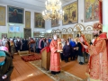 13 апреля 2015 г., в понедельник Светлой седмицы, епископ Силуан совершил Литургию в Георгиевском храме г.Лысково.