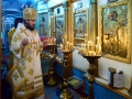 7 ноября 2015 г., в неделю 23-ю по Пятидесятнице и день памяти великомученика Димитрия Солунского, епископ Силуан совершил всенощное бдение в Казанском храме г.Лысково.