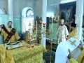 10 сентября 2017 г., в неделю 14-ю по Пятидесятнице, епископ Силуан совершил литургию в Георгиевском храме города Лысково