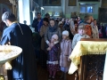 10 сентября 2017 г., в неделю 14-ю по Пятидесятнице, епископ Силуан совершил литургию в Георгиевском храме города Лысково