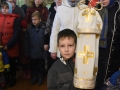 5 ноября 2017 г., в неделю 22-ю по Пятидесятнице, епископ Силуан совершил литургию в Георгиевском храме города Лысково