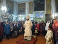 5 ноября 2017 г., в неделю 22-ю по Пятидесятнице, епископ Силуан совершил литургию в Георгиевском храме города Лысково