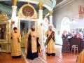 9 сентября 2017 г., в неделю 14-ю по Пятидесятнице, епископ Силуан совершил вечернее богослужение в Георгиевском храме города Лысково