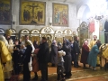 28 октября 2017 г., в неделю 21-ю по Пятидесятнице, епископ Силуан совершил вечернее богослужение в Георгиевском храме города Лысково