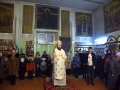 28 октября 2017 г., в неделю 21-ю по Пятидесятнице, епископ Силуан совершил вечернее богослужение в Георгиевском храме города Лысково