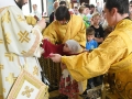 30 июля 2017 г., в неделю 8-ю по Пятидесятнице, епископ Силуан совершил литургию в Покровском храме города Лукоянова