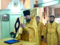 3 января 2016 г., в неделю 31-ю по Пятидесятнице, пред Рождеством, святых отец, епископ Силуан совершил Литургию в Георгиевском храме г.Лысково.