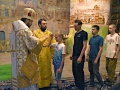 4 августа 2018 г. епископ Силуан совершил всеношное бдение в Троицком соборе Макарьевского Желтоводского монастыря