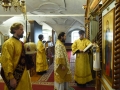 29 сентября 2018 г., в день памяти мученицы Людмилы Чешской, епископ Силуан совершил литургию в Макарьевском монастыре