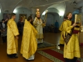 29 сентября 2018 г., в день памяти мученицы Людмилы Чешской, епископ Силуан совершил литургию в Макарьевском монастыре