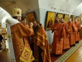 10 сентября 2018 г. епископ Силуан совершил вечернее богослужение в Макарьевском монастыре
