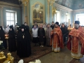 22 мая 2017 г., в день памяти святителя Николая Мирликийского, епископ Силуан совершил литургию в Макарьевском монастыре