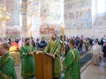 25 июля 2015 г., в день памяти преподобного Михаила Малеина, епископ Силуан совершил Литургию в Троицком соборе Макарьевского монастыря.