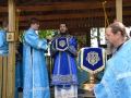 25 августа 2018 г. епископ Силуан совершил литургию в Крестовоздвиженской обители в селе Красные Мары
