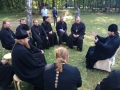 26 августа 2017 г. епископ Силуан побеседовал с духовенством Лысковской епархии в Красномаровском Крестовоздвиженском женском монастыре
