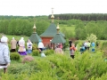 22 мая 2015 г. священнослужители городеа Первомайска совершили молебен с акафистом на Никольском источнике около села Шутилово