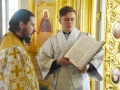 22 мая 2018 г., в день памяти святителя Николая Чудотворца, епископ Силуан совершил литургию в Макарьевском монастыре