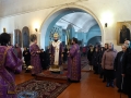 1 апреля 2017 г., в неделю 5-ю Великого поста, преподобной Марии Египетской, епископ Силуан совершил утреню в Благовещенском храме села Николаевка