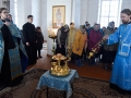 6 апреля 2017 г., в праздник Благовещения Пресвятой Богородицы, епископ Силуан совершил утреню в Покровском храме села Ново-Еделево
