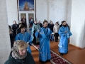 6 апреля 2017 г., в праздник Благовещения Пресвятой Богородицы, епископ Силуан совершил утреню в Покровском храме села Ново-Еделево