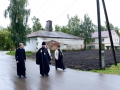30 августа 2015 г. епископ Силуан осмотрел площадку под строительство храма в с.Спасское.