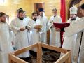 23 сентября 2023 г. епископ Силуан совершил чин освящения Воскресенского храма в посёлке Советском
