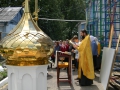26 июня 2014 г. в селе Сеченово состоялось освящение крестов и куполов храма в честь Владимирской иконы Божией Матери.