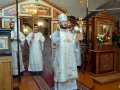12 апреля 2015 г., в день Светлого Христова Воскресения, в Макарьевском монастыре прошло праздничное богослужение.