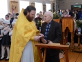 4 января 2014 г., в неделю 30-ю по Пятидесятнице, святых отцов, епископ Силуан совершил Божественную литургию в Успенском храме г. Перевоз.