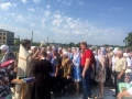 28 июля 2018 г. на фундаменте строящегося Владимирского храма города Первомайска совершен праздничный молебен