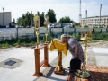 28 июля 2018 г. на фундаменте строящегося Владимирского храма города Первомайска совершен праздничный молебен