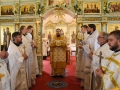 20 мая 2018 г., в неделю 7-ю по Пасхе, епископ Силуан совершил литургию в Казанском храме города Первомайска