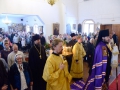 1 ноября 2015 г., в неделю 22-ю по Пятидесятнице, епископ Силуан совершил Литургию в Казанском храме г.Первомайска.