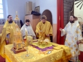19 декабря 2014 г., в день памяти свт. Николая Чудотворца и свой 45-й день рождения, епископ Силуан совершил Божественную литургию и пресвитерскую хиротонию в Никольском храме пос. Пильна.