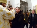 18 декабря 2014 г., в день памяти свт. Николая Чудотворца, епископ Силуан совершил всенощное бдение в Никольском храме пос. Пильна.