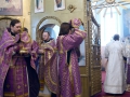 15 марта 2015 г., в 3-ю неделю поста, Крестопоклонную, епископ Силуан совершил Литургию и диаконскую хиротонию в Никольском храме пос.Пильна.