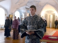 10 апреля 2015 г., в Великую пятницу, в Макарьевском монастыре была совершена вечерня с чином выноса плащаницы.
