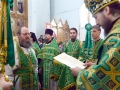 5 апреля 2015 г., в неделю Цветоносную, праздник Входа Господня в Иерусалим, епископ Силуан совершил Литургию в храме в честь Всех святых с.Починки.