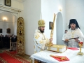1 октября 2017 г., в неделю 17-ю по Пятидесятнице, епископ Силуан совершил литургию во Всехсвятском храме села Починки