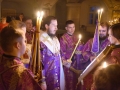 6 апреля 2018 г. епископ Силуан совершил утреню Великой Субботы в Макарьевском монастыре