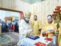 11 июня 2017 г., в неделю 8-ю по Пятидесятнице, всех святых, епископ Силуан совершил литургию в Покровском храме села Покров Майдан