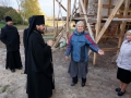 5 октября 2014 г. епископ Лысковский и Лукояновский Силуан посетил строящиеся храмы Княгининского благочиния.