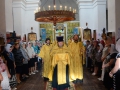 18 июля 2015 г., в неделю 7-ю по Пятидесятнице, епископ Силуан совершил утреню в Никольском храме с. Пожарки.