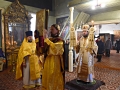 52 декабря 2018 г., в неделю 27-ю по Пятидесятнице, епископ Силуан совершил литургию в Благовещенском храме села Разнежье