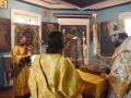 2 декабря 2018 г., в неделю 27-ю по Пятидесятнице, епископ Силуан совершил литургию в Благовещенском храме села Разнежье