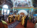 29 июля 2017 г., в неделю 8-ю по Пятидесятнице, епископ Силуан совершил вечернее богослужение в Троицком храме села Красный Бор