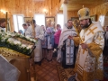 19 мая 2018 г., в неделю 7-ю по Пасхе, епископ Силуан совершил вечернее богослужение в Серафимовском храме поселка Сатис